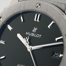 HUBLOT Classic Fusion Titanium 45mm 511.NX.8970.RX Green Warranty 2019 Box/Paper 14