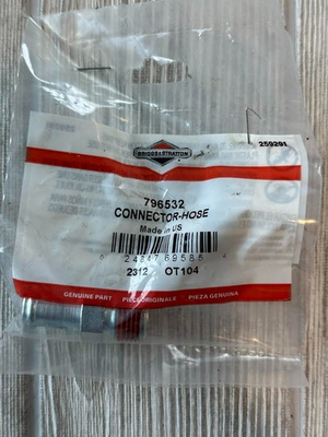 #ad Briggs amp; Stratton OEM 796532 Connector Hose $10.00