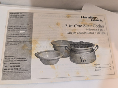 Oster 2lb Expressbake Bread Maker Owners Instructions Book Manual Only