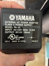 Genuine OEM Yamaha PA-3C AC Adapter Power Supply 12V 700mA