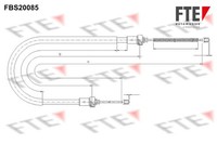 Fte Bremsseil Seilzug Feststellbremse 9250593 FüR Renault Sandero Stepway 1 BS0H