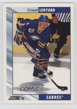 1992-93 Score Grant Ledyard #358 0a4
