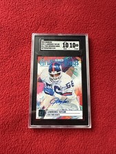 LAWRENCE TAYLOR /49 #ATG-2 2023 PANINI DONRUSS Gridiron Kings SGC 10 Auto 10