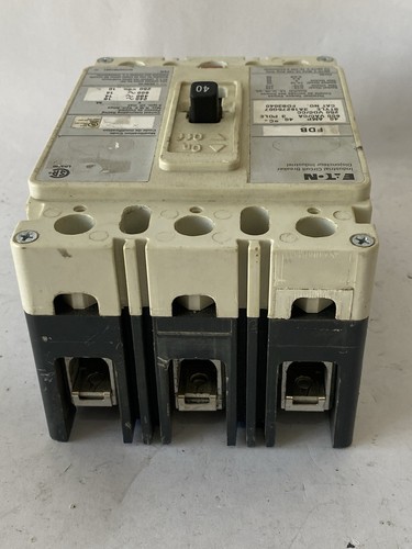 Eaton FDB3040 Molded Case Circuit Breaker 3p 40a 600v-ac 250v-dc - Picture 5 of 6