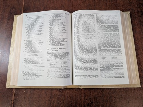 Heirloom Big Holy Bible Master Reference Edition Coffee Table Bible Red Letter - Picture 11 of 13
