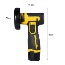 12V Cordless Brush Angle Grinder Kit Ginding Disc 3 Inch/75mm DRKH