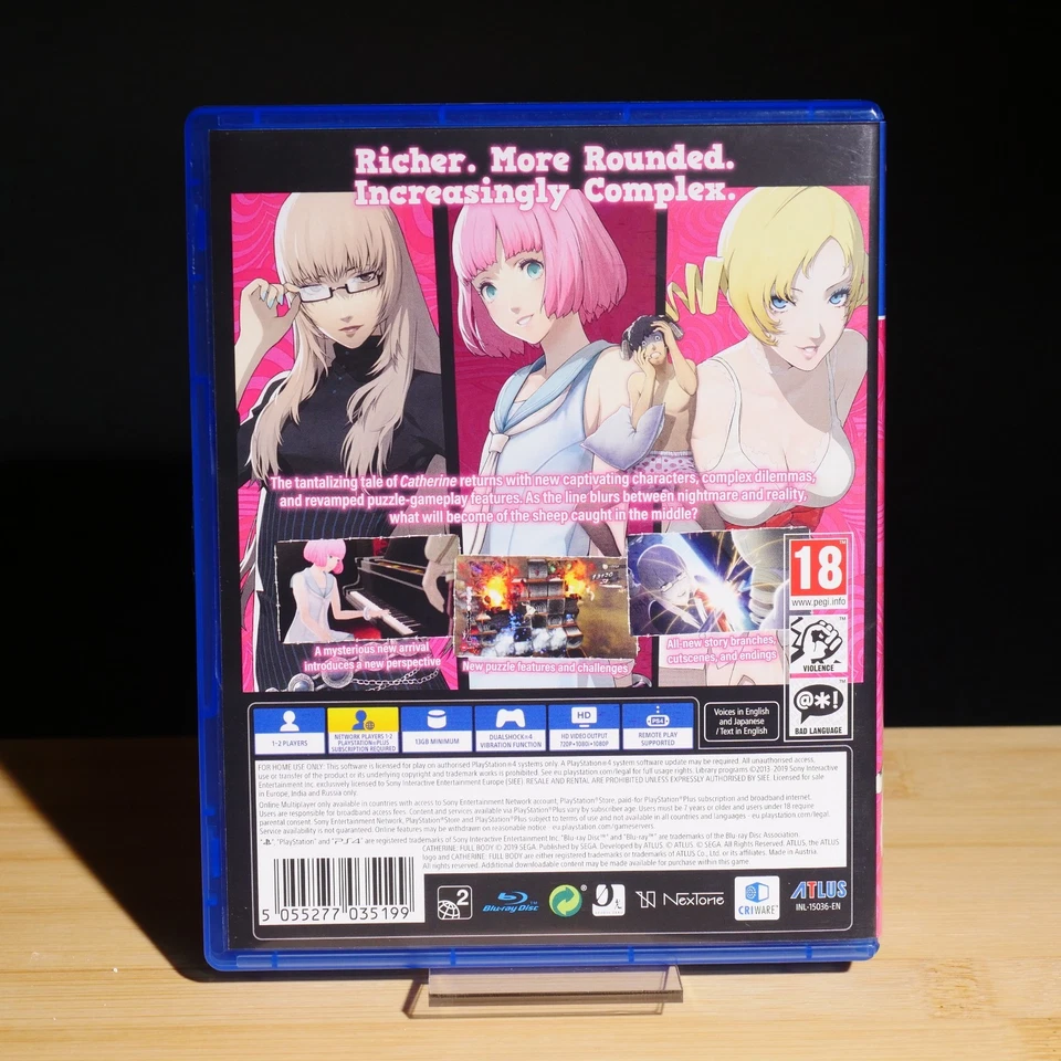 CATHERINE FULL BODY | PS4 PAL EN | subtítulos en español |, foto 2 de 5