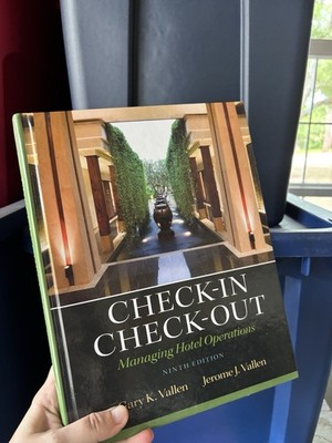 Check-In Check-Out: Managing Hotel Operations Textbook by Gary K. Vallen