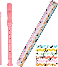 Professional German Style 8-Hole C Key Soprano Recorder for Kids Beginners - I