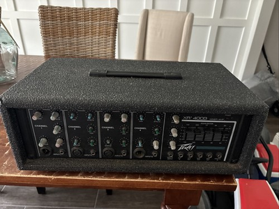 #ad Vintage Peavey XR 400B Mixer Amp 200H Power Module $110.00