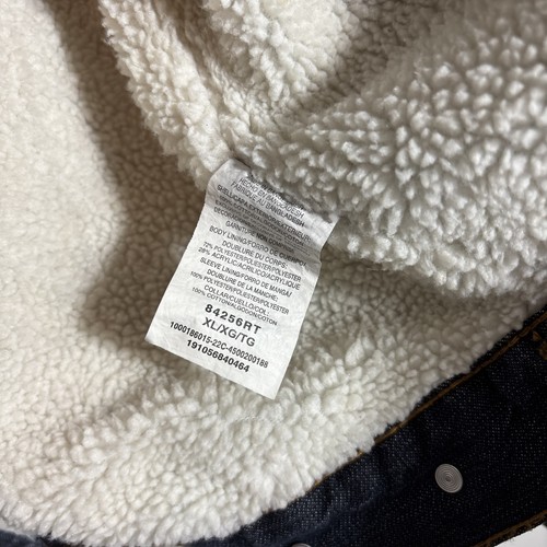 EUC BOY'S WRANGLER® WESTERN STYLED SHERPA LINED DENIM JACKET RUSTIC SIZE XL - Bild 5 von 6
