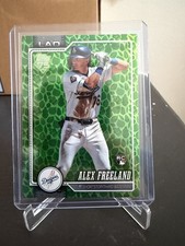 ALEX FREELAND RC EASTER HOLIDAY GREEN Foil 2026 Topps Series 1 LA Dodgers