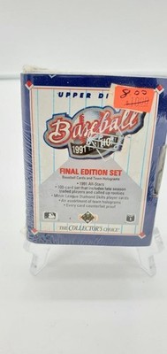 1991 Upper Deck Final Edition Baseball Factory Sealed Set Pedro Thome RC Year