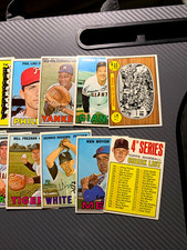 1967-69 TOPPS BASEBALL LOT OF (69)  MINOR STARS/COMMONS CLEAN VG- VG/EX-EX