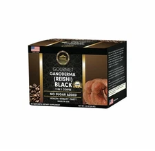 Eternal Spirit Beauty Gourmet Ganoderma (Reishi) Black 2 in 1 Coffee