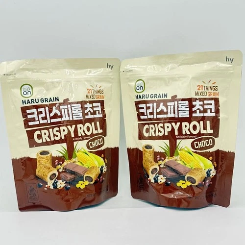 (2CT)HY Haru Grain Crispy Roll - Choco Flavor 1.76oz/(50g） - product listing photo