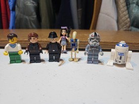 Lego Sets Collection Lot, With Figures.  Anakin Starfighter.  7669 60078 ++++