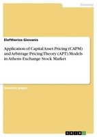 Eleftherios Giovanis | Application Of Capital Asset Pricing (Capm) And...