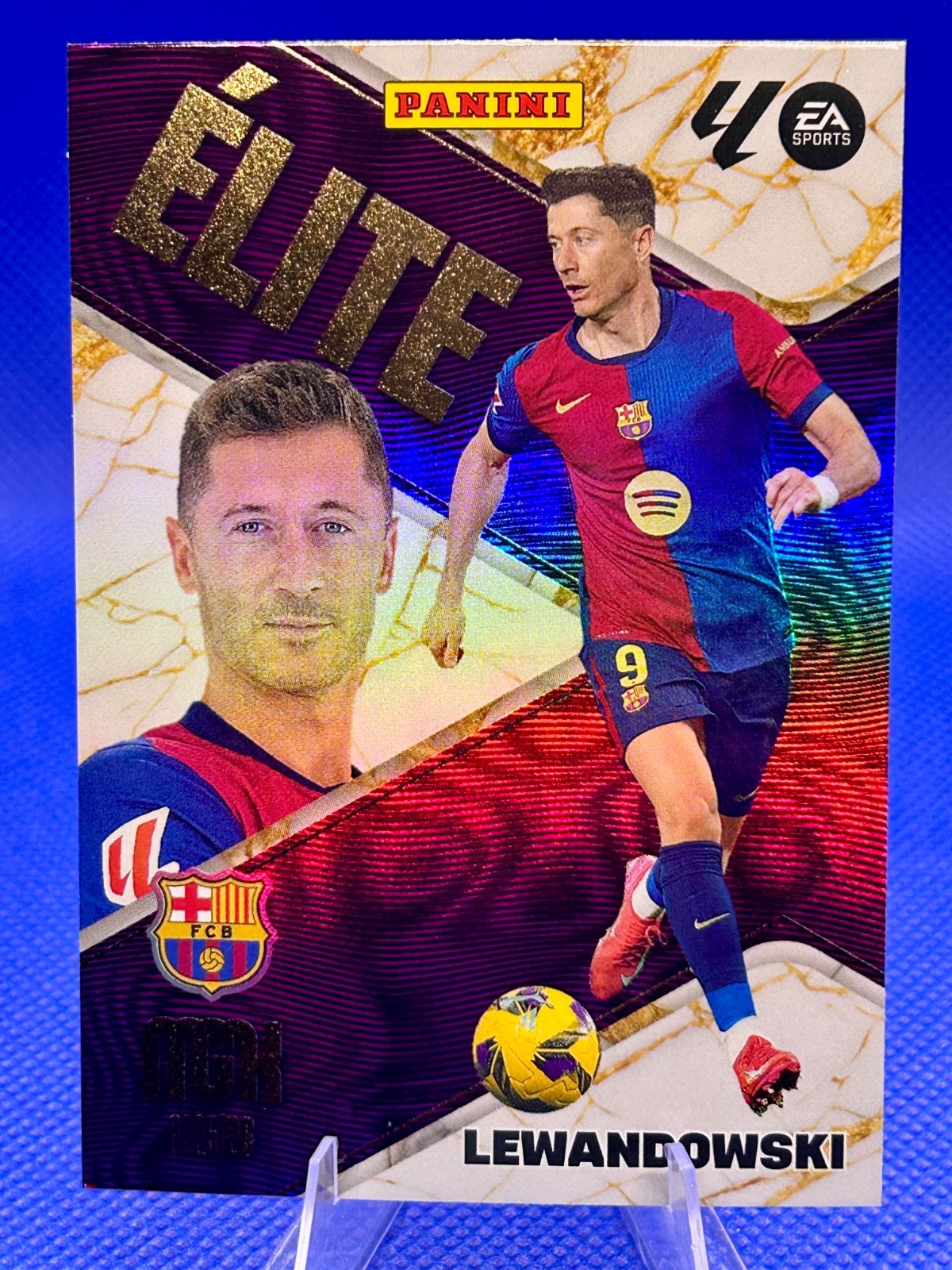 2025-26 Panini La Liga Megacracks MGK Robert Lewandowski Elite #10
