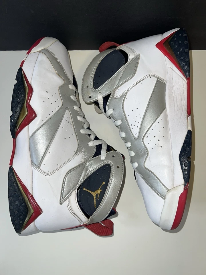 ✅ Nike Air Jordan VII ретро 7 олимпийский размер 10,5 | оригинальный All Star Bordeaux Raptors - Изображение 3 из 4