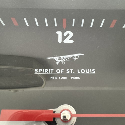 Spirit Of St. Louis N-X-211 Corrigan Wall Clock Rare - Foto 2 di 18