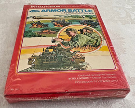 Mattel Intellivision Armor Battle (1979) No. 1121 Brand New Factory Sealed