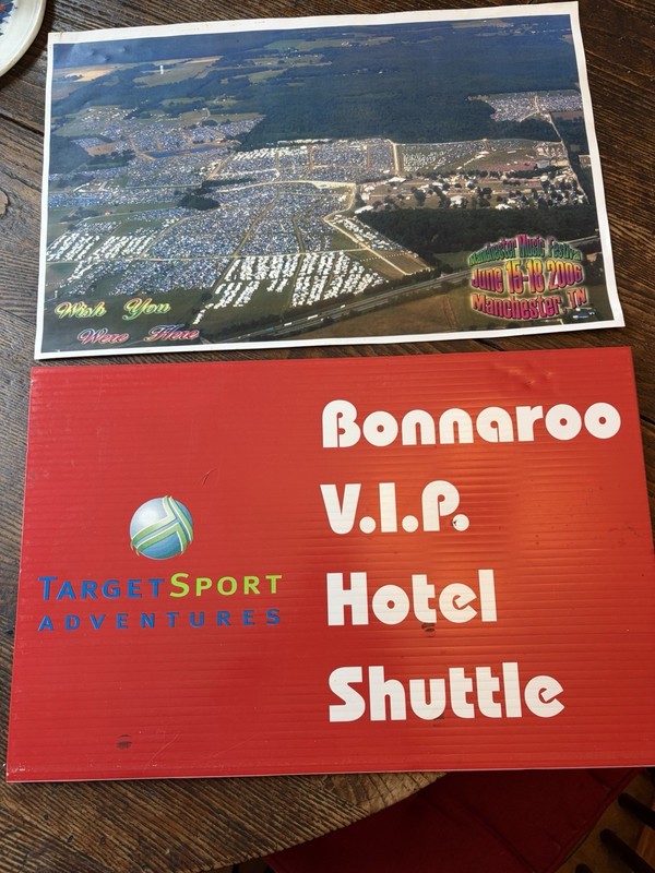 Bonnaroo 2006 Poster Memorabilia 11x17