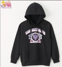 Men's M Uma Musume Victory Club Hoodie Sweatshirt Horse Racing Black