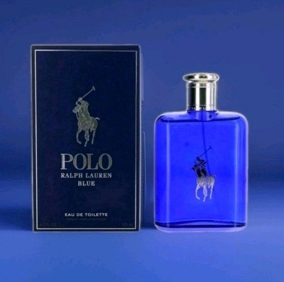 Polo Blue by Ralph Lauren 4.2 oz EDT Cologne for Men Brand New