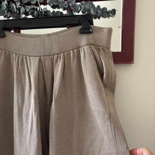 St. John Sportswear Strickshorts bequem, gemütlich, lässig beige 10 USA - Bild 2 von 11
