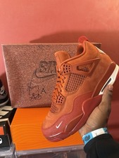 Nigel Sylvester Air Jordan 4 Brick By Brick - Size 9.5 Box Signed Box