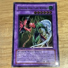 2005 Elemental Hero Flame Wingman 1st ED TLM-EN035 Ultimate Rare LP Yugioh Card