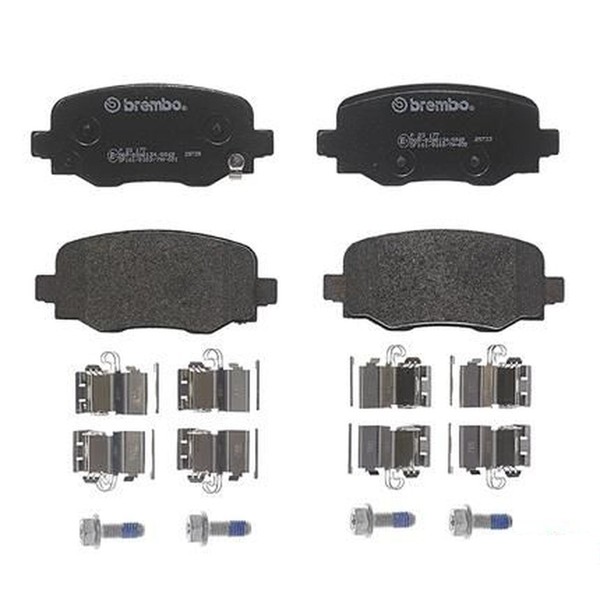 Bremsbelagsatz Scheibenbremse 17 Mm Brembo FüR U.A. Jeep Renegade-image