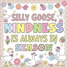 Spring Bulletin Board Set Spring Classroom Decorations Silly Goose Bulletin B...