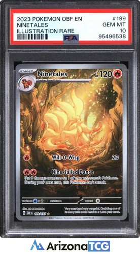 Ninetales graded PSA 10 for sale on eBay