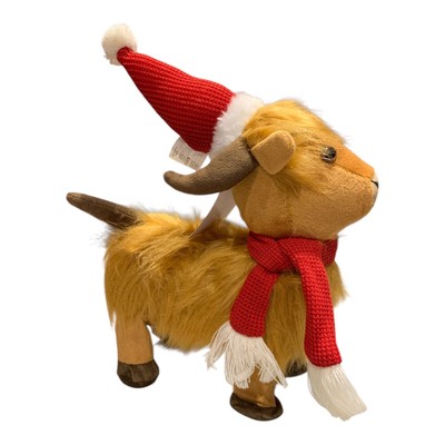 Singende Hochlandkuh tanzt Weihnachten Stofftier lustig Jingle Bells Geschenk