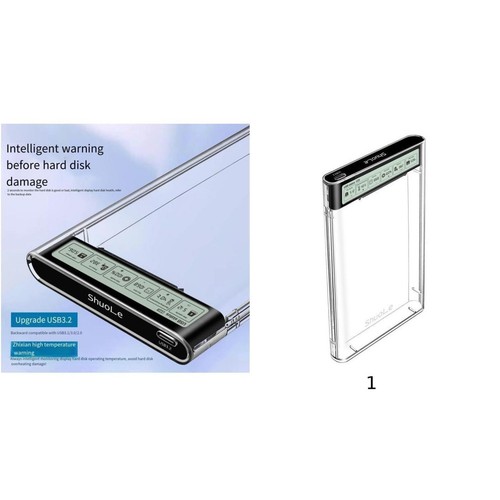 USB C Ready Shuole For SATA Enclosure Ideal for Laptops and Desktops Usage - Photo 6/13