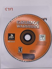 Grudge Warriors (Sony PlayStation 1, 2000) PS1 Disc Only - No Tracking 5717