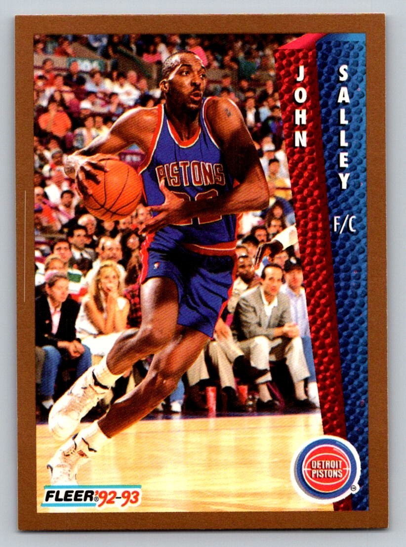 1992-93 Fleer - John Salley #68