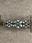 Vintage 925 Sterling Silver Ring Size N Dainty Daisy