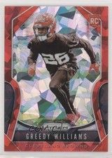 2019 Panini Prizm Rookies Red Ice Prizm Greedy Williams #315 6h5
