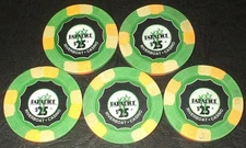 $25. Par-A-Dice Casino Chip - East Peoria, Illinois - 1999 - 1 Chip 💥💥💥💥💥💥