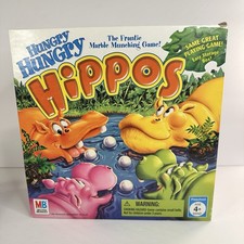 Hungry Hungry Hippos Game COMPLETE Milton Bradley 2005 90s Kids