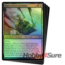 Foil Nael, Avizoa Aeronaut X4 M/NM Magic: The Gathering MTG Dominaria United