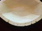 Cream Colored Stone Oval Shaped Soap Dish with Distressed Look  — photo 7