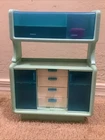 Vintage 1978 Barbie Dream Furniture Dining Buffet/China Cabinet (Mattel #2470),