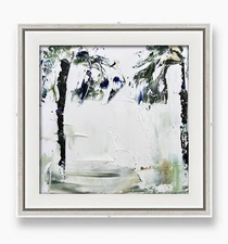 Australia Tropical Breeze Original Art — Palm Abstract Painting for Modern Home