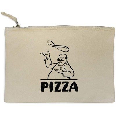 Clutch/Zubehörkoffer aus Canvas ''Pizza Chef'' (CL00053446)