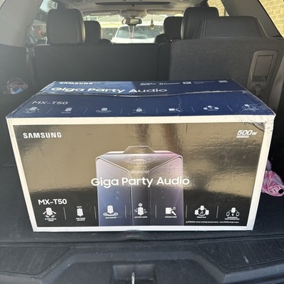 Samsung MX-T50 Giga Party Audio System - Black