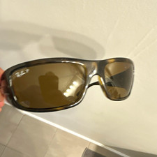 Ray-Ban Men s Rectangle Sunglasses Tortoise Shell Brown Tinted Plastic Lens